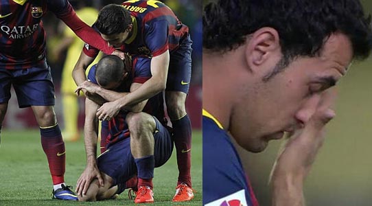 足球选手赛后落泪，背后故事感人